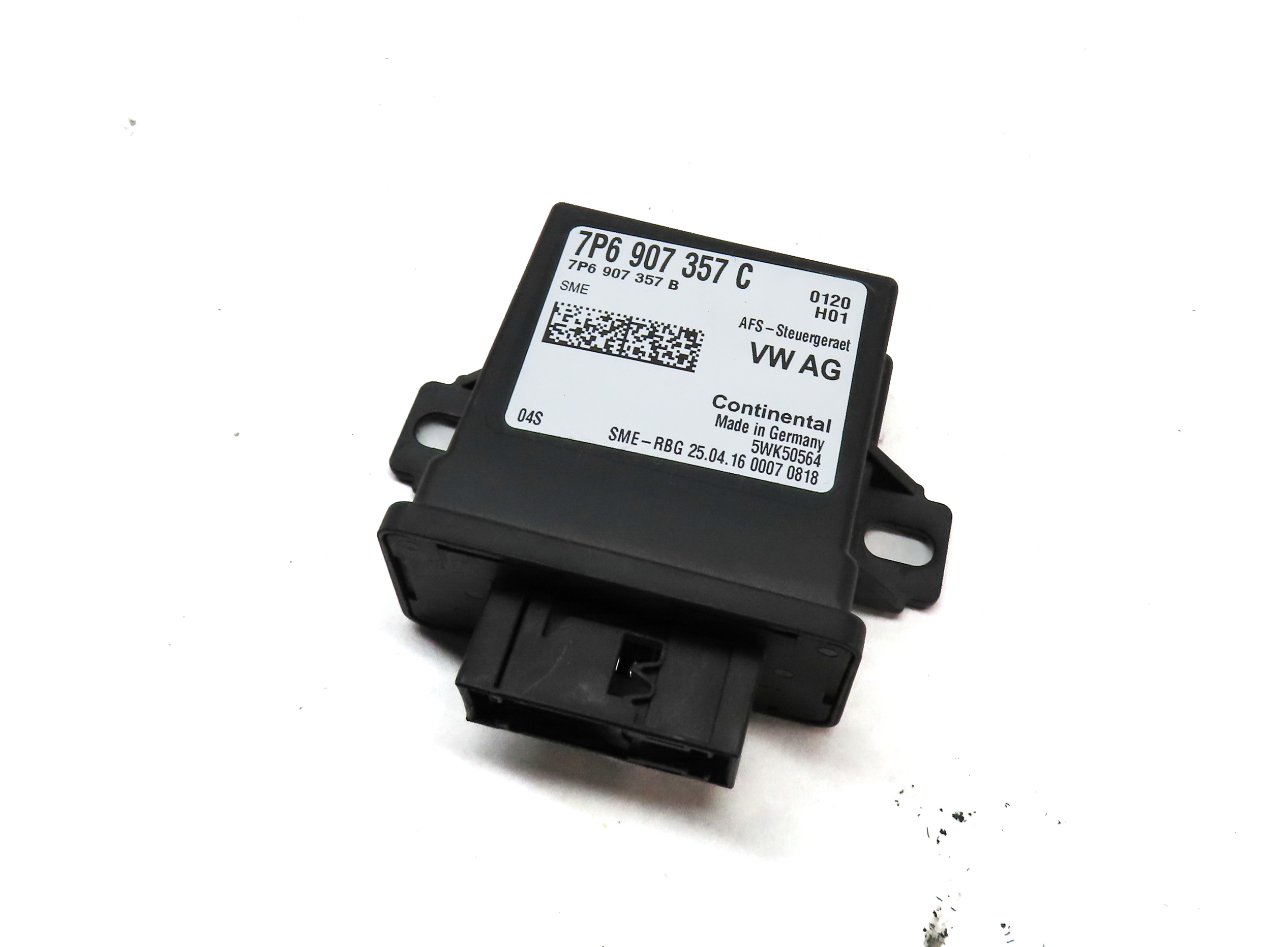 2016 AUDI A3 E-TRON (8V) HEADLIGHT LAMP RANGE CONTROL MODULE — exact item pictured